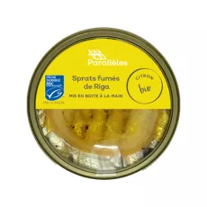 Sprats Fumés de Riga Au Citron Bio - Parallèles