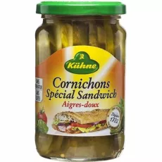 Cornichons, Spécial Sandwich - Kühne - photo miniature 1