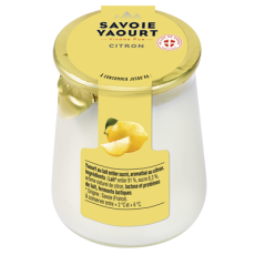 Yaourt Citron - Yaourt Savoie
