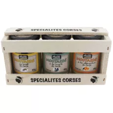 Assortiment de 3 Pots de Moutarde Corse - Charles Antona - photo miniature 1
