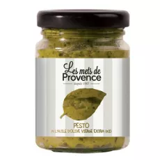 Pesto à l'Huile d'Olive Vierge Extra - Les Mets de Provence - photo miniature 2