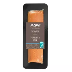 Cœur de Filet de Saumon Fumé (Bois de Hêtre) - Mowi