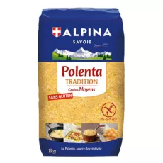 Polenta Tradition Moyenne (Sans Gluten) - Alpina Savoie