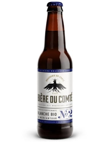 Bio : La Blanche Artisanale - Bière du Comté - Photo 2
