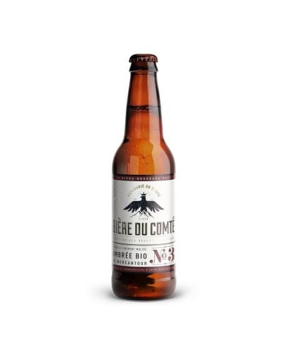 Bio :  l'Ambrée Artisanale - Bière du Comté - Photo 1