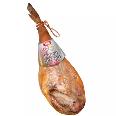 Jambon Serrano Entier avec Os - Tello - Livraison Courses en ligne,  Produits Frais