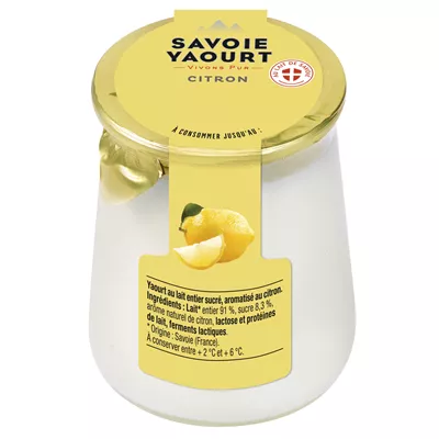 Yaourt Citron - Yaourt Savoie - photo1