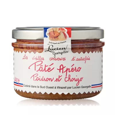 Pâté Apéro Poivron et Chorizo - Lucien Georgelin - photo1