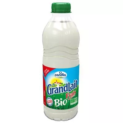 Bio : Lait Frais Entier - Candia - photo1