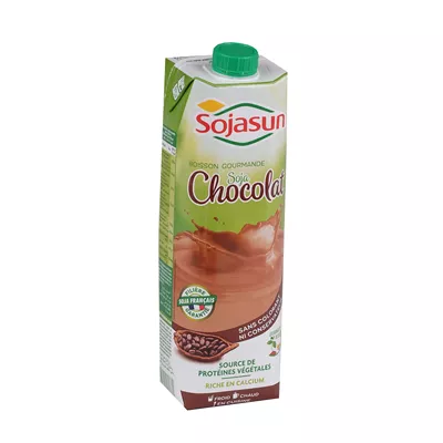 Lait de Soja au Chocolat - Sojasun - photo1