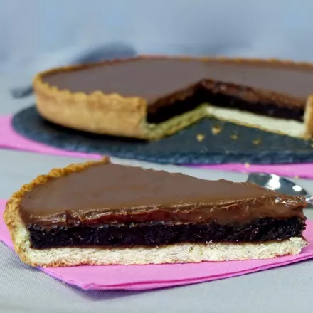 Tarte au Chocolat Noisette -L'Atelier Georget - Photo 2