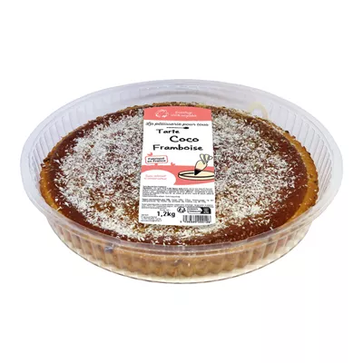Tarte Noix de Coco Framboise - L'Atelier Georget - photo1