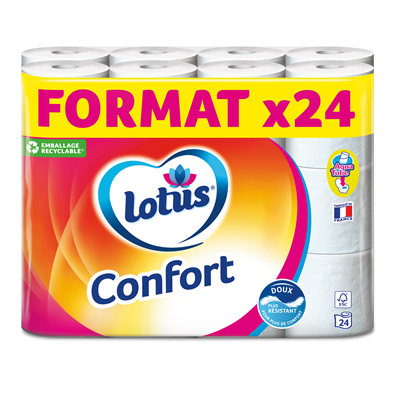 Papier Toilette Confort - Lotus - Photo 2