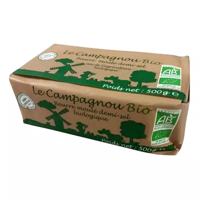 Bio : Beurre Demi Sel - Le Campagnou - photo1
