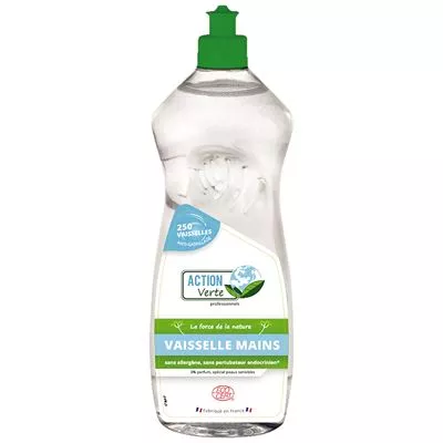 Bio : Liquide Vaisselle Mains - Action Verte - Photo 1