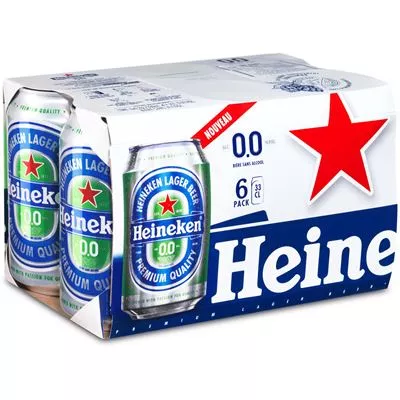 Bière Blonde 0% - Heineken - Photo 2