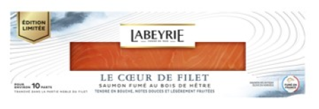 Cœur de Filet de Saumon Fumé (Bois de Hêtre) - Labeyrie - Photo 3