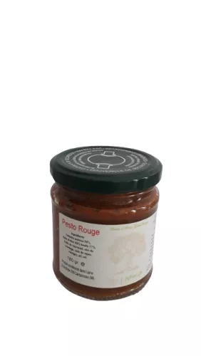Pesto Rouge à Huile d'Olive Extra Vierge - SiFrais.fr - photo1