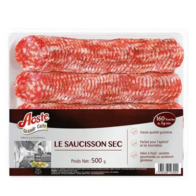 Saucisson Sec Tranché - Aoste - photo1
