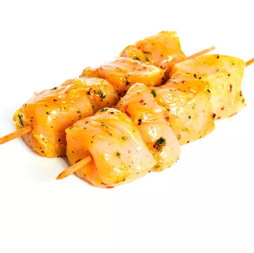Brochette de Filet de Poulet Mariné (Abricot et Basilic) - photo1