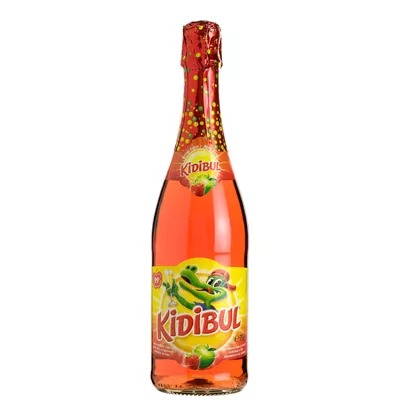 Jus de Pomme Fraise Pétillant - Kidibul - Photo 1