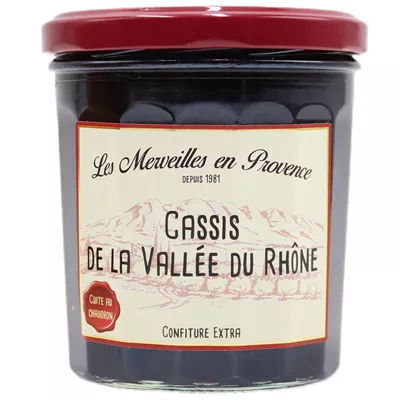 Confiture Extra Cassis - Les Merveilles en Provence - photo1
