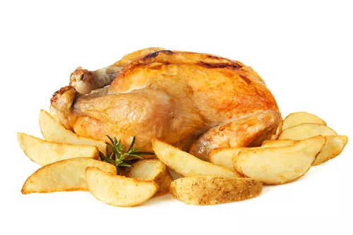 Poulet Rôti et Pommes de Terre en Sauce - Livrable à partir de Midi - photo2