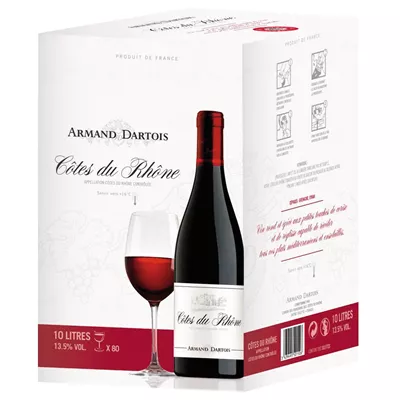 Côtes-du Rhône Rouge -  Armand Dartois - photo1