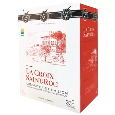 Lussac Saint-Émilion Rouge - La Croix Saint-Roc - Photo 1