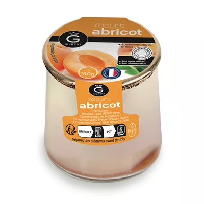 Yaourt Abricot - Gilbert - photo1
