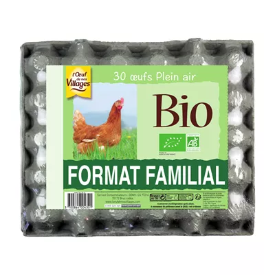 Bio : Les Œufs de Poule Frais Plein Air - photo1