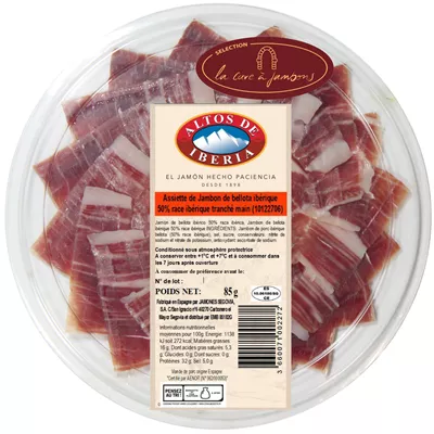 Assiette de Jambon Bellota - La Cave à Jambon - photo1