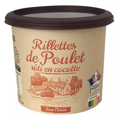 Rillettes de Poulet Rôti en Cocotte - Bahier - photo1
