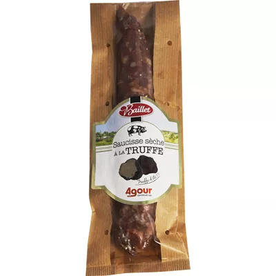 Saucisse Sèche à la Truffe Noir d'Été - Baillet - photo1