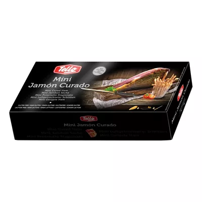 Mini Jambon Entier Affiné 7-9 Mois Curado (avec griffe et couteau) - Sol y Tapas - photo1