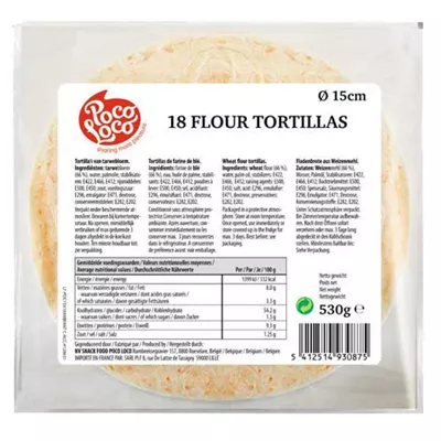 Tortilla 15 cm - Poco Loco - photo1