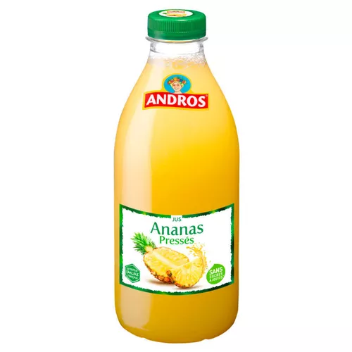 Jus d'Ananas Pressé (Frais)  - Andros - Photo 1