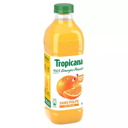Jus d'Orange Sans Pulpe - Tropicana - photo1