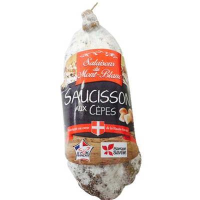 Saucisson aux Cèpes - Salaisons du Mont-Blanc - Photo 2