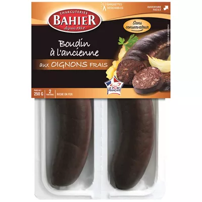 Boudin Noir à l'Oignon - Bahier - photo1