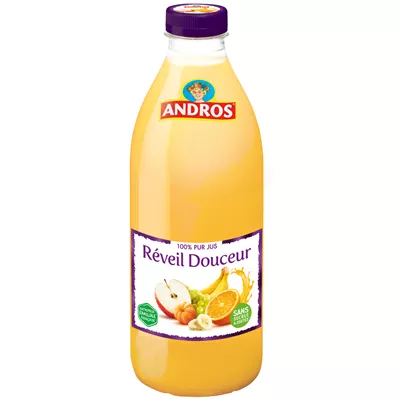 Réveil Douceur - Pur Jus de Fruits (Frais) - Andros - Photo 1